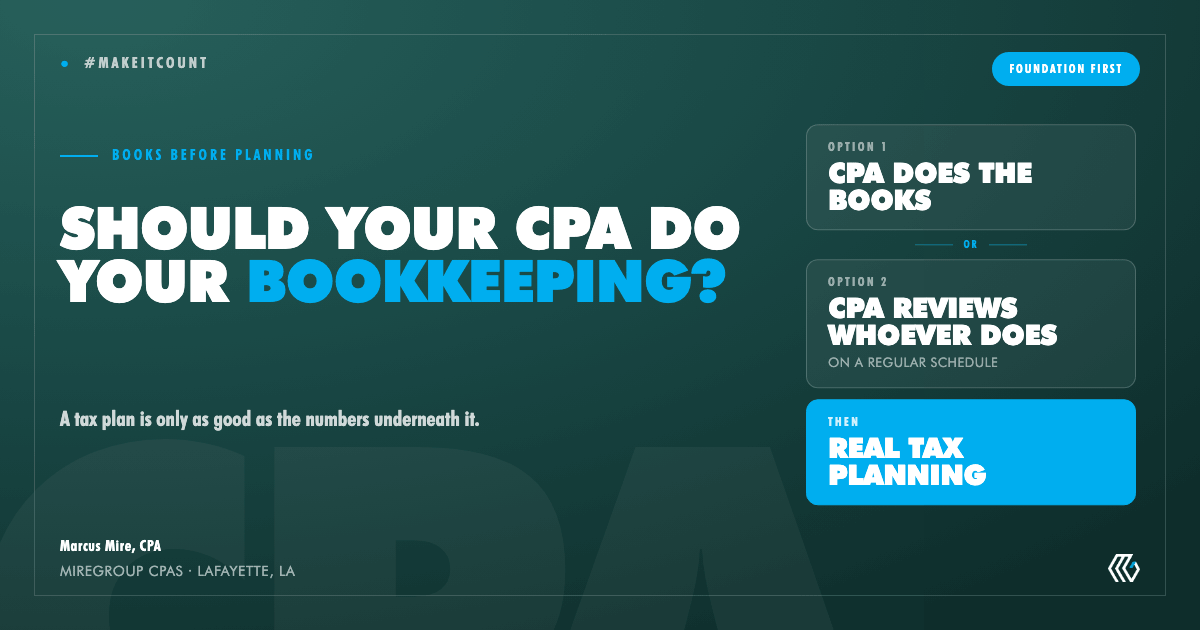 should your cpa do your bookkeeping
